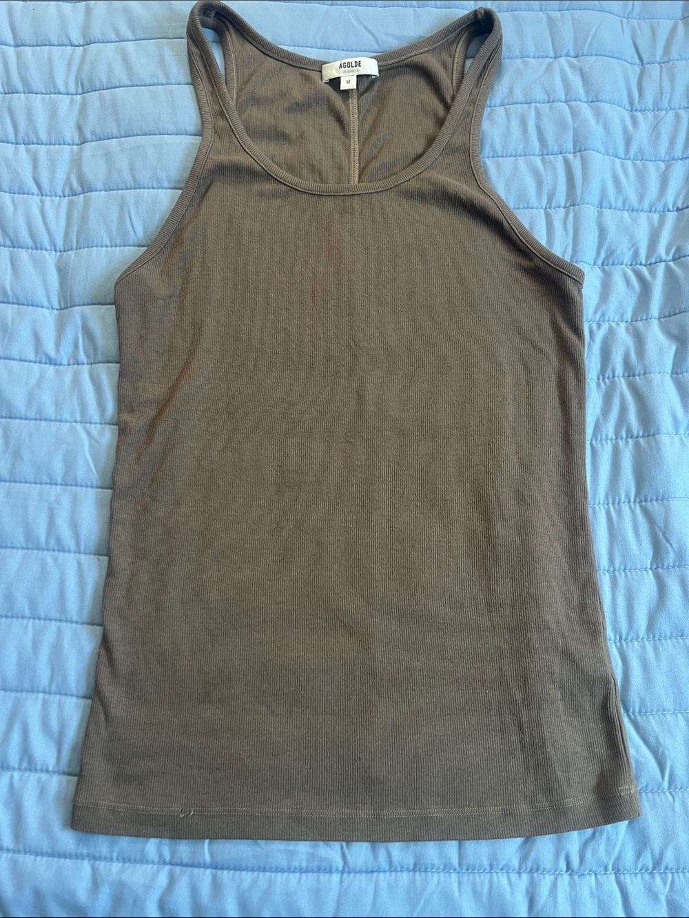 Agolde ribbed tank